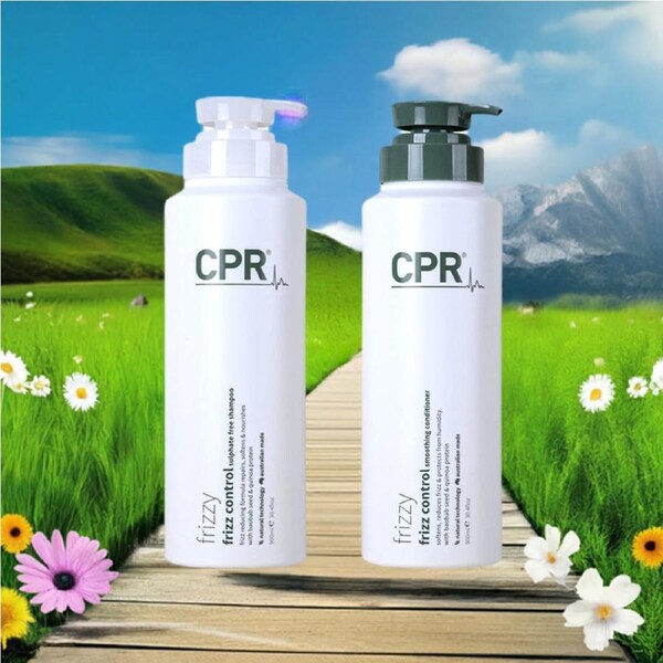 Vitafive CPR Frizzy Shampoo Conditioner 900ml Duo
