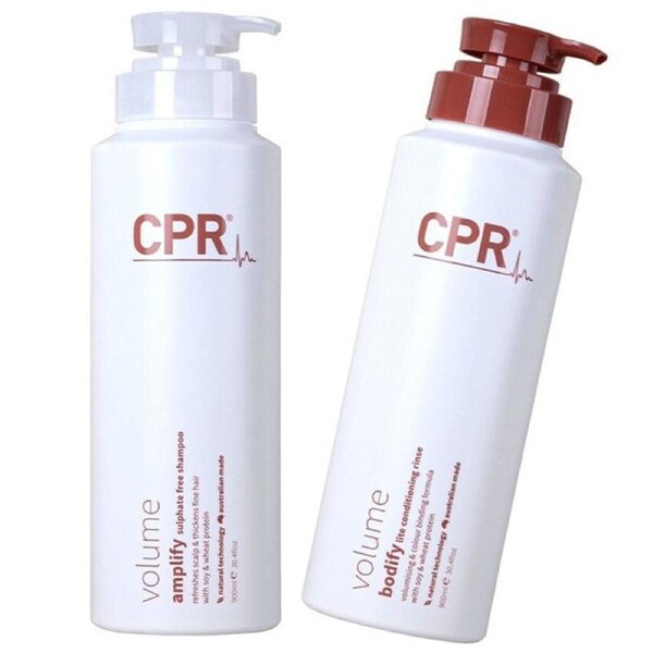 Vitafive CPR Volume Amplifying Shampoo and Bodify Conditioner 900ml Duo