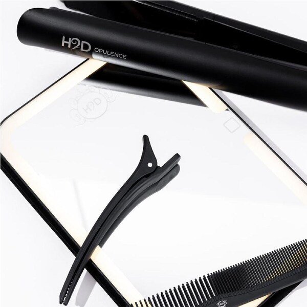 H2D Opulence Satin Black Give your hair a luxury treatment with this professional hair straightener!