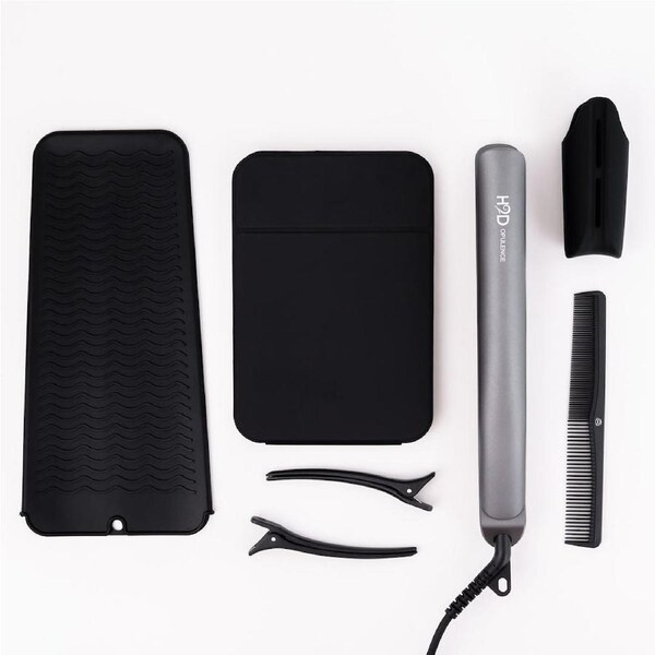 H2D Opulence Space Grey Give your hair a luxury treatment with this professional hair straightener!