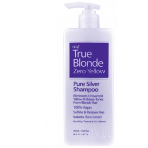 Hi Lift Professional Zero Yellow True Blonde Zero Yellow Pure Silver Shampoo 350ml