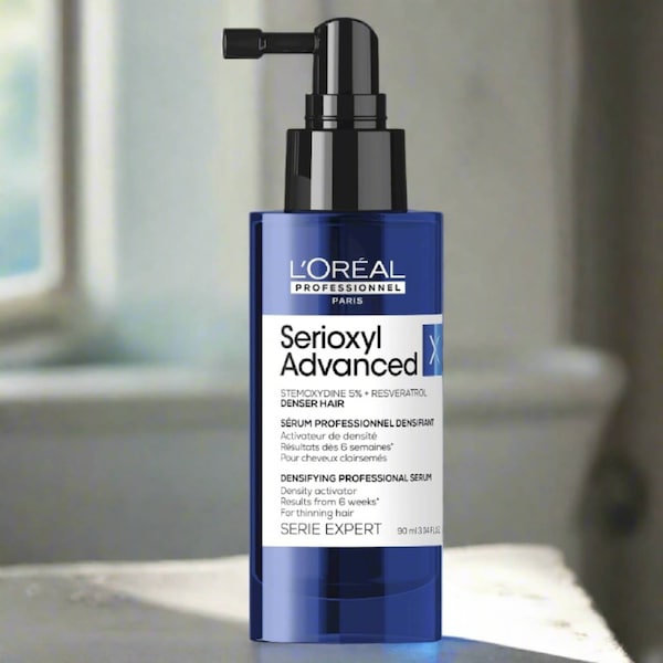 Loreal Serioxyl Advanced Denser Hair Serum Stemoxydine 5% + resveratrol for Fuller Hair