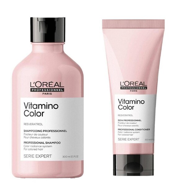 Loreal Vitamino Color Shampoo and Conditioner, Color Duo Pack