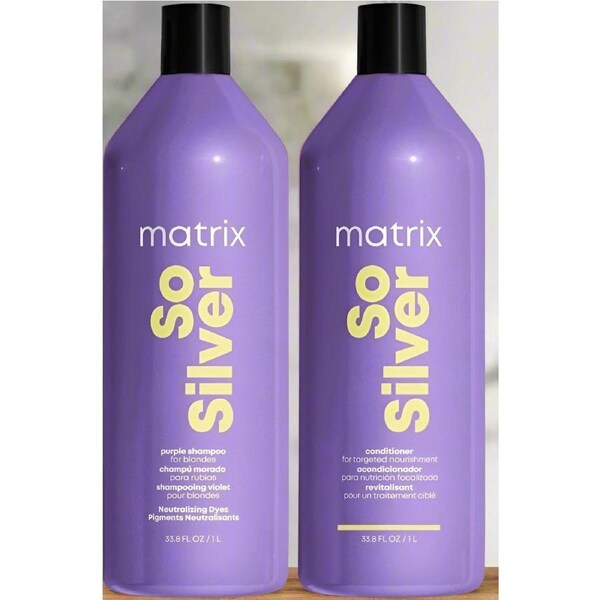 Matrix So Silver Shampoo and So Silver Conditioner Duo