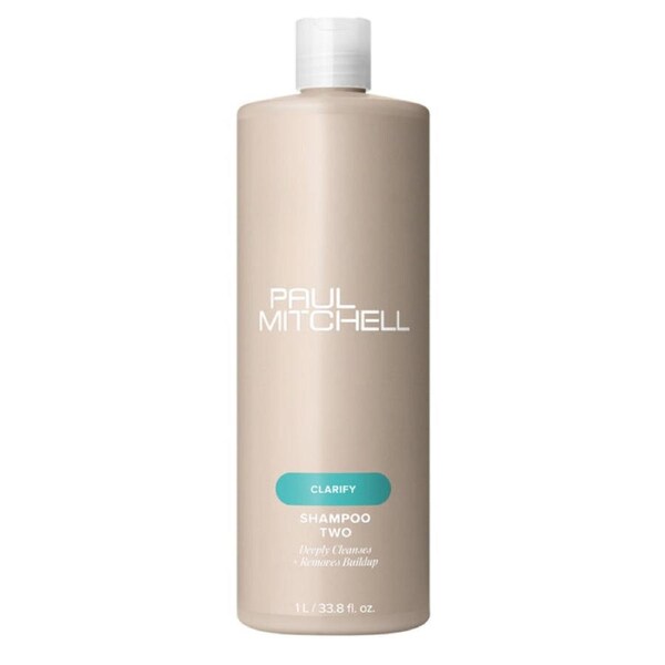 Paul Mitchell Shampoo Two Clarifying Removes Build up Shampoo 1lt