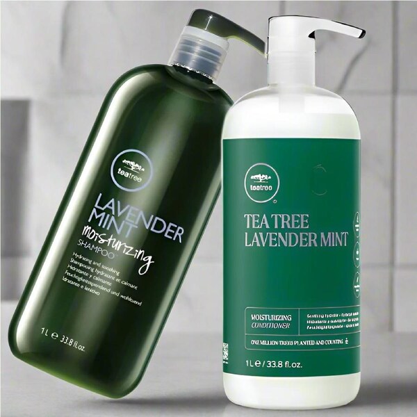 Paul Mitchell Tea Tree Lavender Mint Moisturising Shampoo & Conditioner 1lt Duo