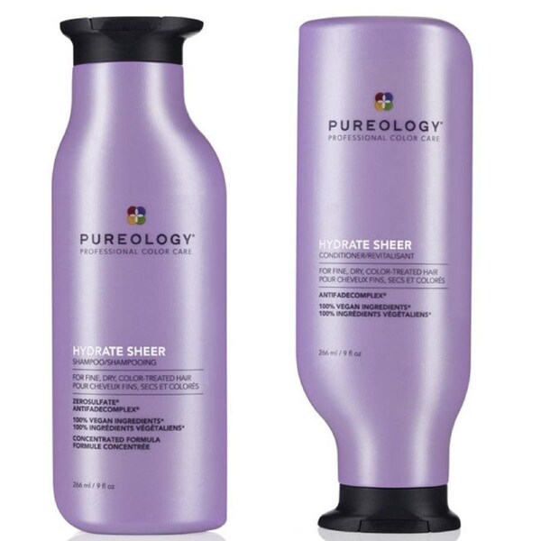 Pureology Hydrate Sheer 250ml Duo hydrates fine dry, color-treated hair