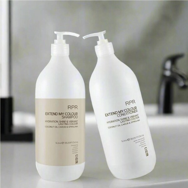 RPR extend my colour shampoo and Conditioner 1lt Duo for Hydration, Shine & Vibrant Lasting Colour