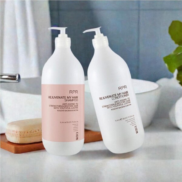 RPR Rejuvenate My Hair Duo 1L Shampoo & Conditioner - Anti-Aging Bundle