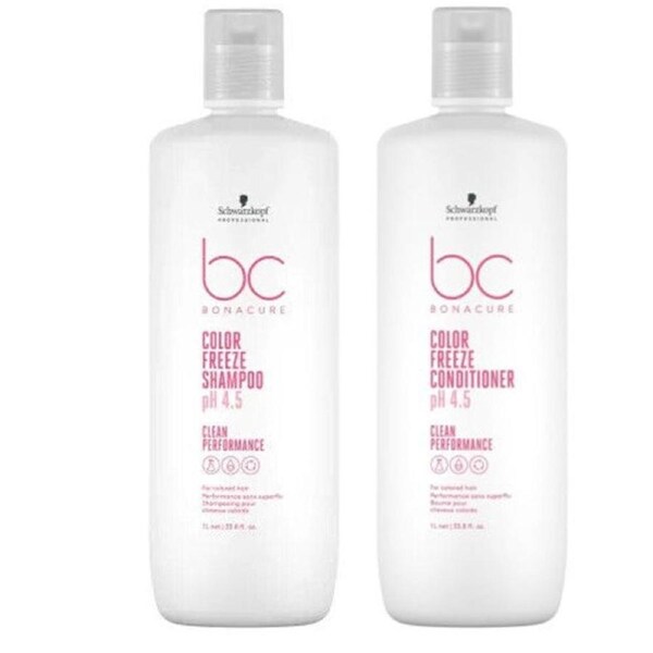 Schwarzkopf BC BONACURE Colour Freeze ph4.5 Shampoo & Conditioner 1 Litres DUO