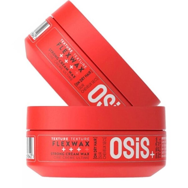 Schwarzkopf OSIS+ 4 FLEX WAX ultra strong cream wax hair wax 85g x 2