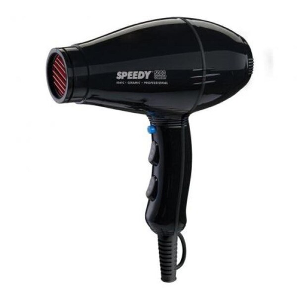 Speedy 5000 Compact Hairdryer 2200 watt Black