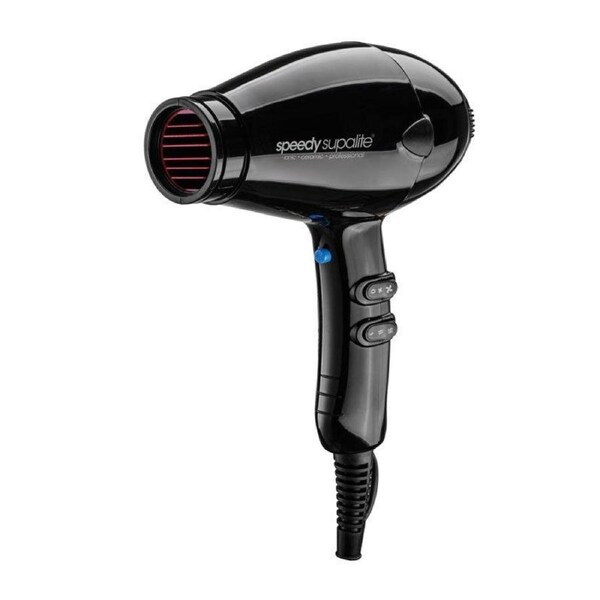 Speedy Supalite Ionic Ceramic Proffesional Hairdryer Black 2200 watt