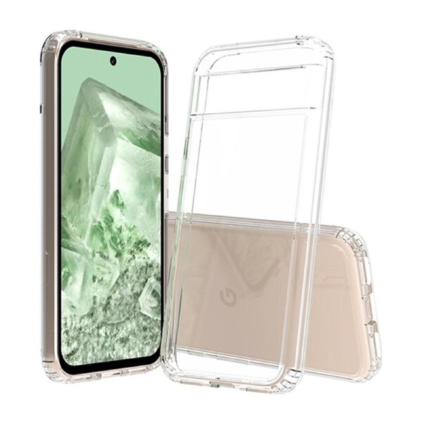 ZUSLAB Google pixel 8a Case Slim Hybrid Shockproof Translucent Protective Cover (2024) - Clear