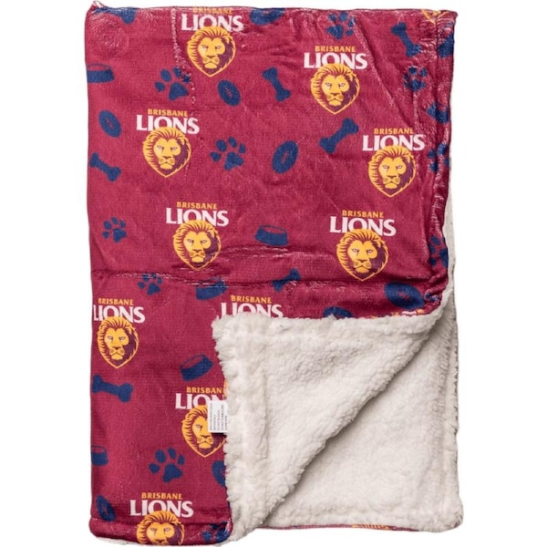 Brisbane Lions Dog Blanket