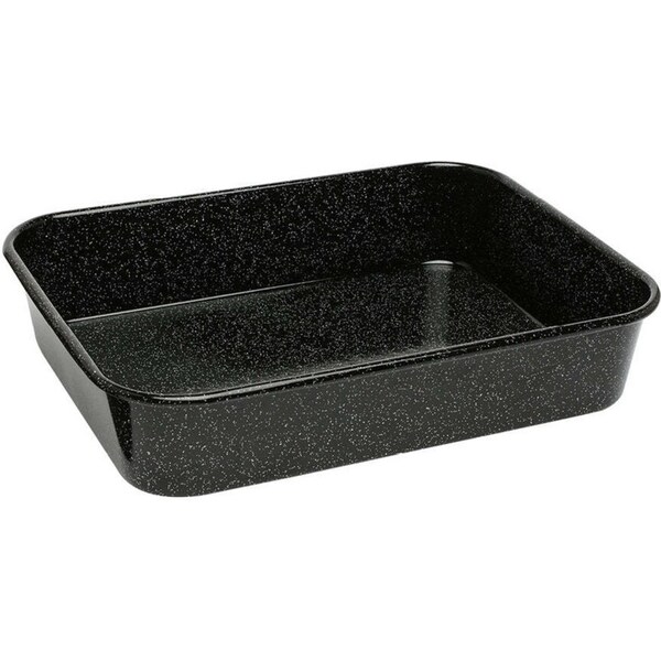Wiltshire Vitreous Enamel Small Rectangular Roasting Cooking Pan Tray 33x24cm