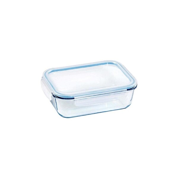 Wiltshire Rectangular Glass Food Prep Storage Container with Lid 1500ml