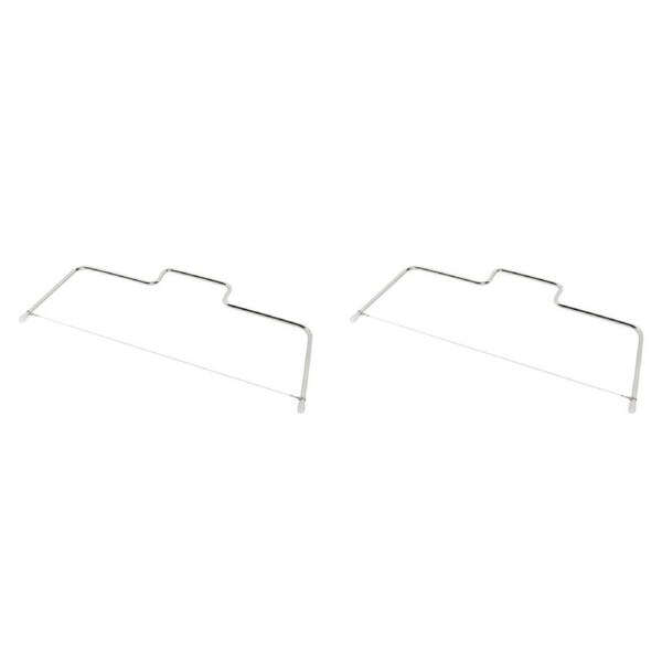2PK Wiltshire Stainless Steel Cake Decorating Leveler Cutting Baking Tool 34.5cm