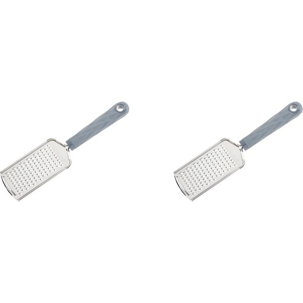 2PK Wiltshire Diamond Soft Touch Hand Cheese/Vegetable Food Grater Utensil Tool