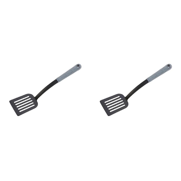 2PK Wiltshire Diamond Soft Touch Kitchen Slotted Turner/Flipper Utensil Tool