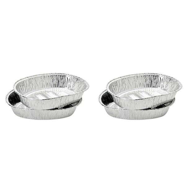 2 x 2pc Wiltshire Bar-B Disposable Barbeque/Oven Foil Baking Trays Extra Large