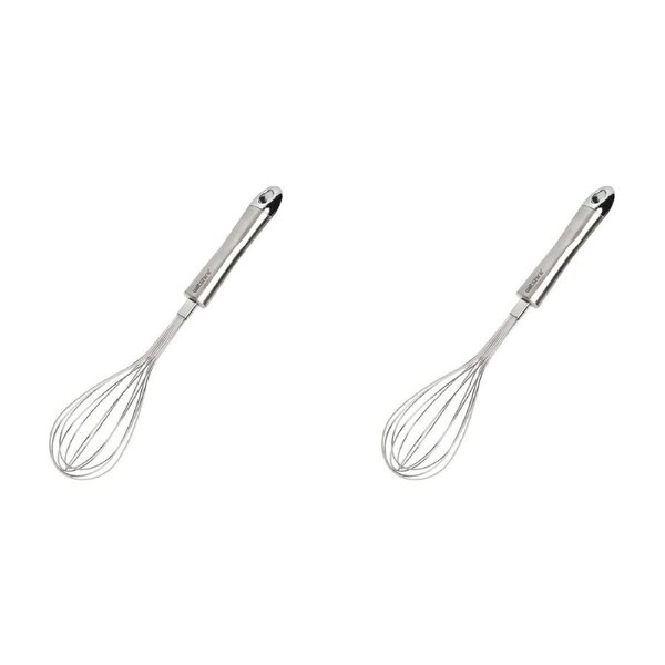 2PK Wiltshire Industrial Kitchen Stainless Steel Balloon Beater/Whipper Whisk