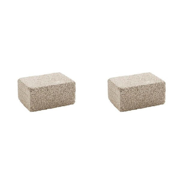 2PK Wiltshire Bar-B Non-Toxic Tough Barbeque Grill Pumice Cleaning Stone Tool