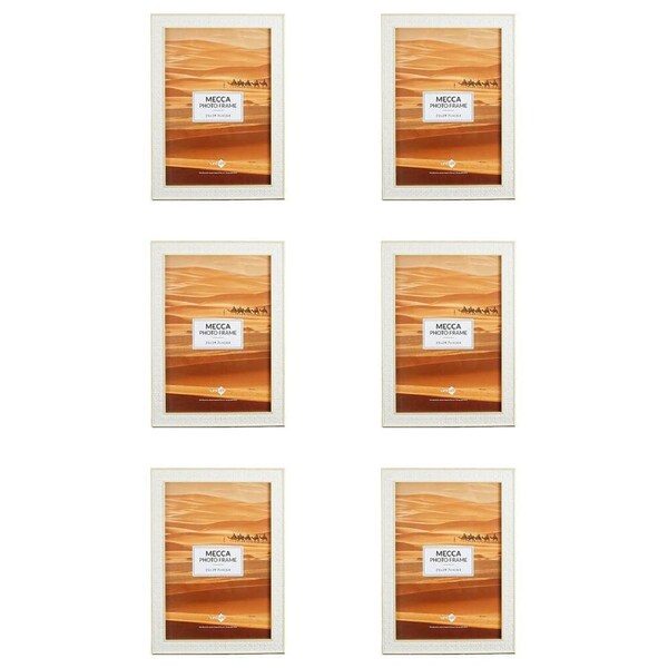 6x Unigift Mecca Photo/Picture Frame Portrait Display Home Desk Decor A4 Assort