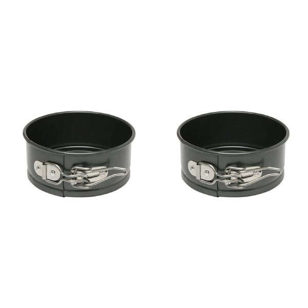 2PK Wiltshire Easybake Non-Stick Mini Springform Cake Baking Pan Oven Tin 10cm