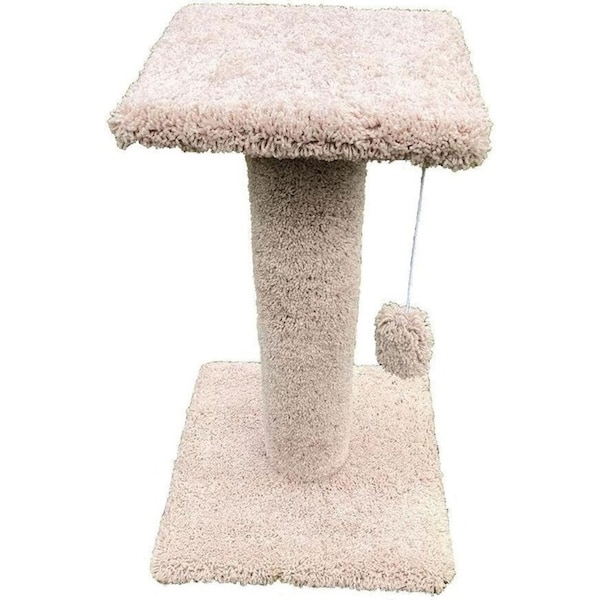 Showmaster Flat Top Cat/Kitten Scratching Post Platform Tower 27" High