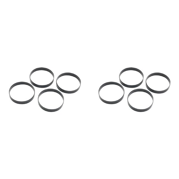 2 x 4pc Wiltshire Bar-B Non-Stick Heat Resistant Round Egg Cooking Rings 75mm