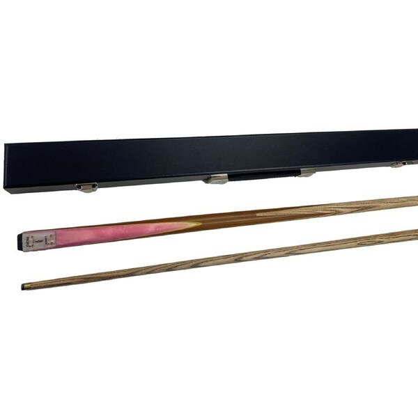 Lumex Cruiser Pool Snooker Billiard Cue Stick Pink and Black Cue Case Set