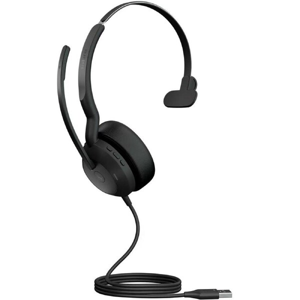 Jabra Evolve2 50 Headset USB-A Wired MS Mono Microsoft Certified