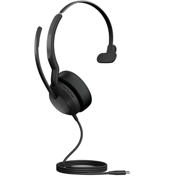 Jabra Evolve2 50 Headset USB-C Wired MS Mono Microsoft Certified