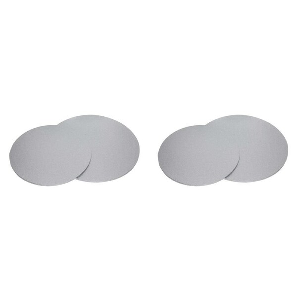 2 x 2pc Wiltshire Round Reusable Moisture Resistant Foil Cake Display Boards