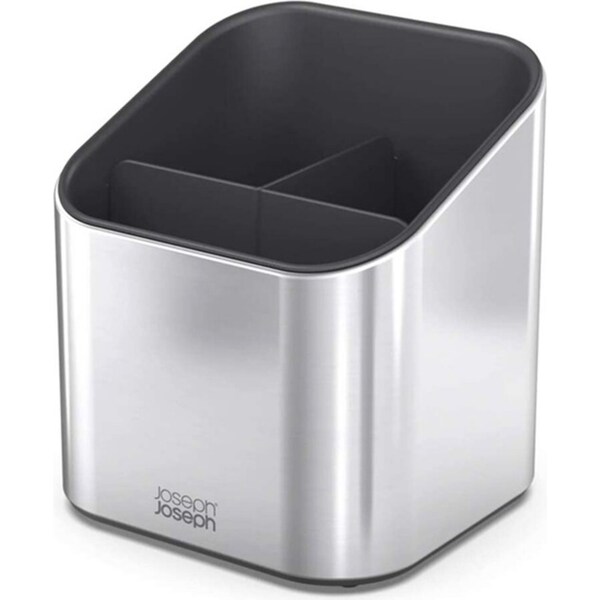 Joseph Joseph Surface Tiered Utensil Pot 17cm Stainless Steel Storage Organiser