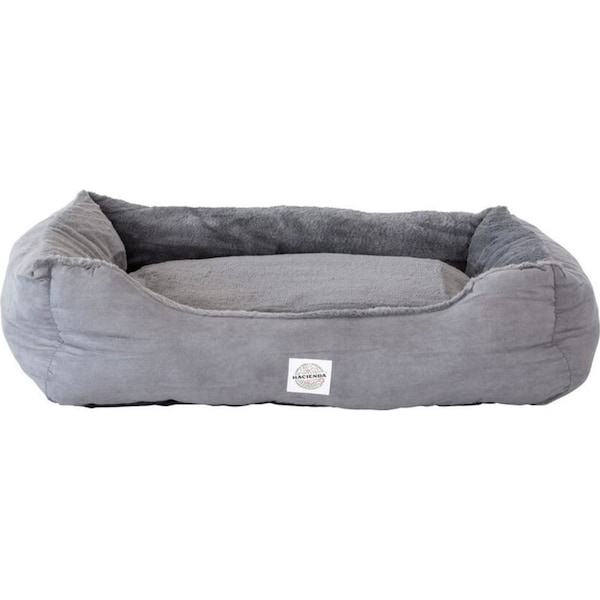 Hacienda Electric Heated Pet Bed with Removable Cushion & Heat Pad Medium