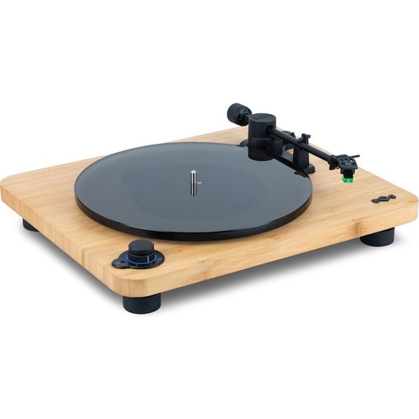 House of Marley Stir It Up Lux Wireless Vinyl/Records Bamboo Turntable