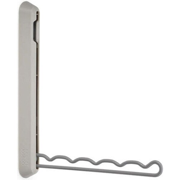 Joseph Joseph Orderly Retractable Hang Rail Closet Clothes Organiser 26cm Ecru