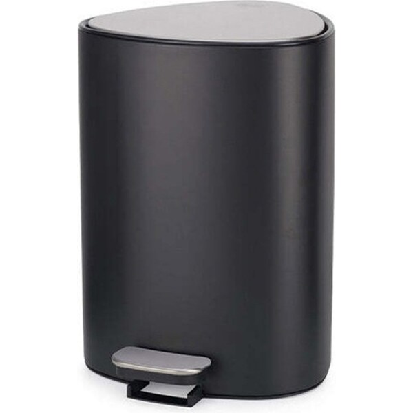 Joseph Joseph EasyStore Luxe 5L/25.5cm Pedal Bin Stainless Steel Matt Black