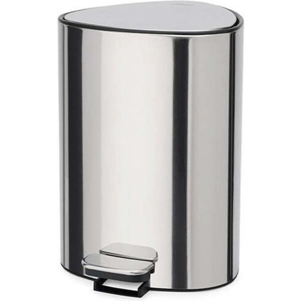 Joseph Joseph EasyStore Luxe 5L/25.5cm Rubbish Pedal Bin Stainless Steel Silver