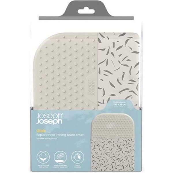 Joseph Joseph Glide Cotton Ironing/Iron Board Cover Replacement 130x38cm Ecru
