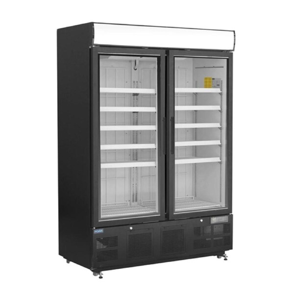 Polar G-Series Upright Display Freezer Black - 920Ltr- Commercial
