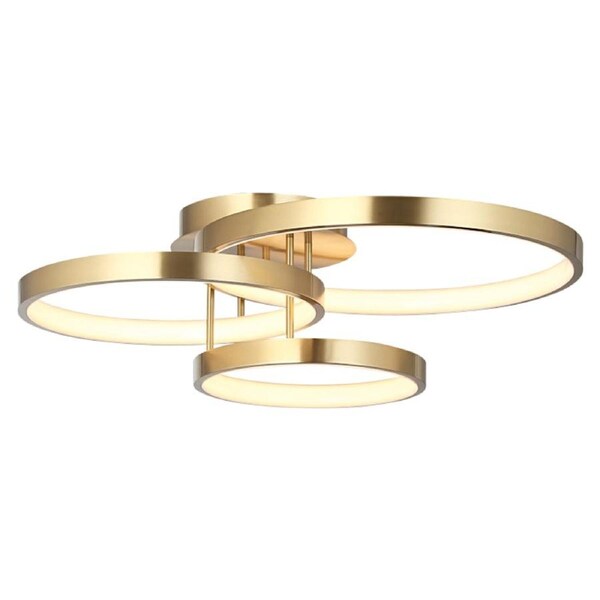 Zola Close To Ceiling Light Gold 3lt