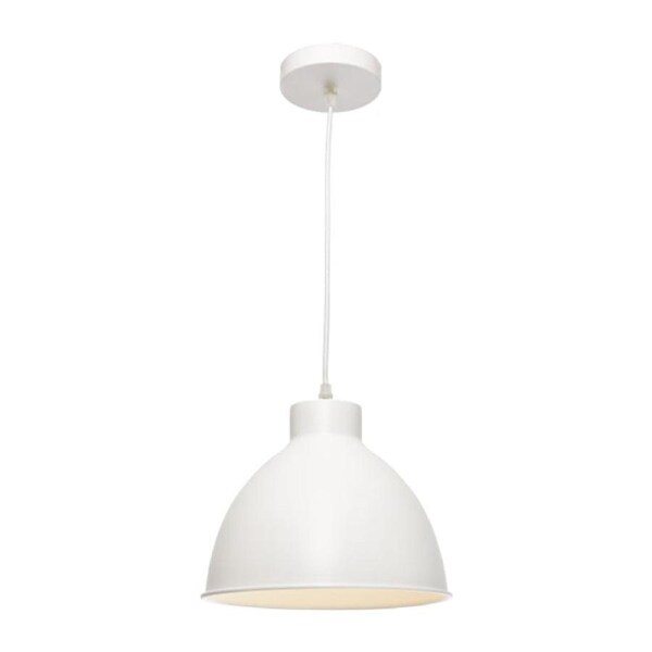 Dome Pendant Light White
