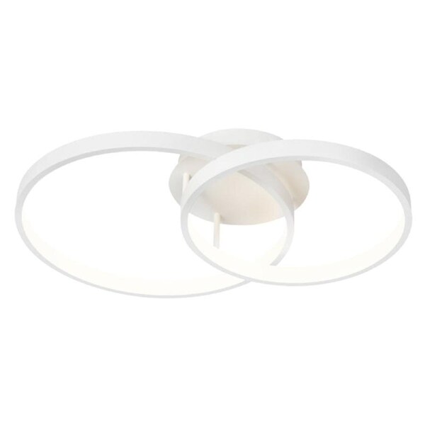 Zola Close To Ceiling Light White 2lt