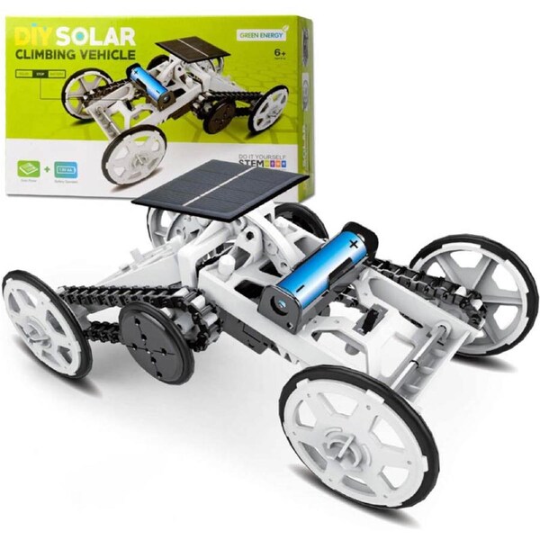 Catzon STEM DIY Vehicle Kit Solar Power Building Toys Circuits Engineering Gift Toys Car for Kids and Teens