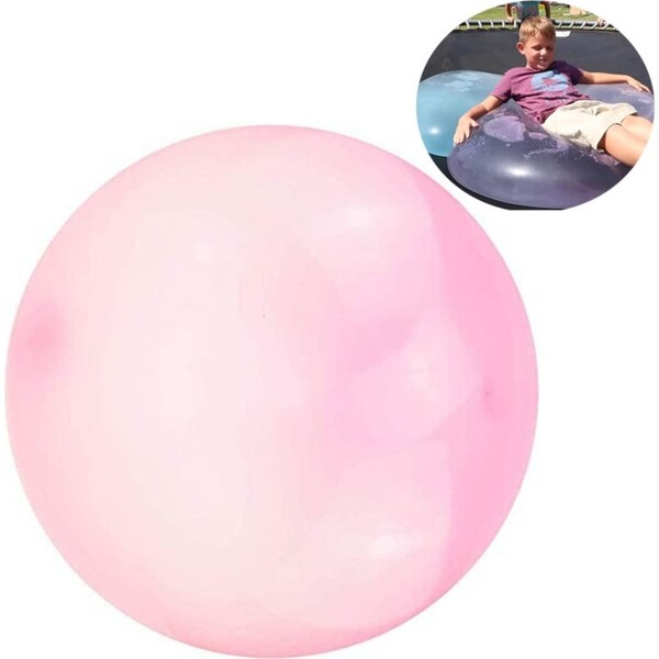 Catzon Extra Large Inflatable Bubble Water Ball Toy for Adult Kid Outdoor Party-Pink