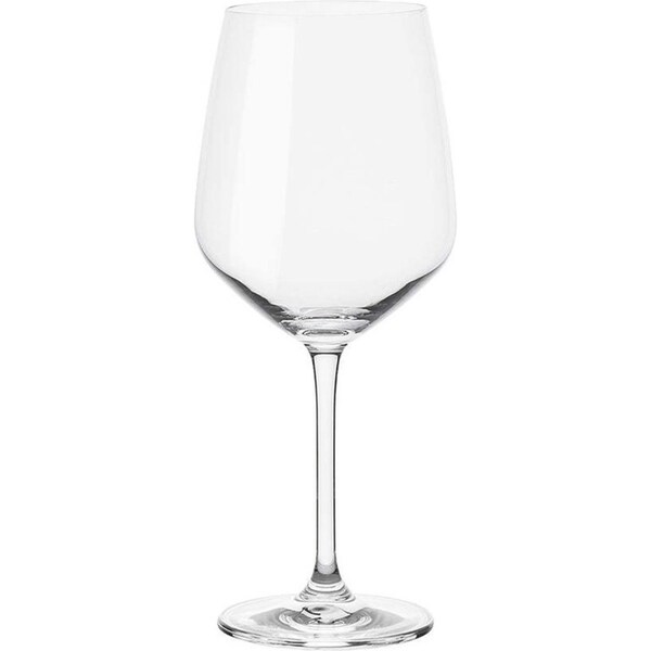 6pc Stanley Rogers Tamar 627ml Red Wine Crystal Glass Stemmed Party Set Large