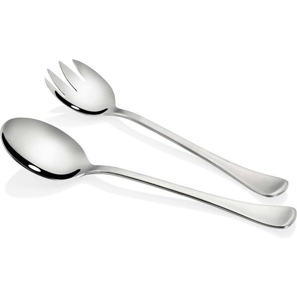 2pc Stanley Rogers Metropolitan Salad Servers Spoon/Fork Stainless Steel Set